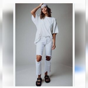 Free People Maggie Distressed Jeans